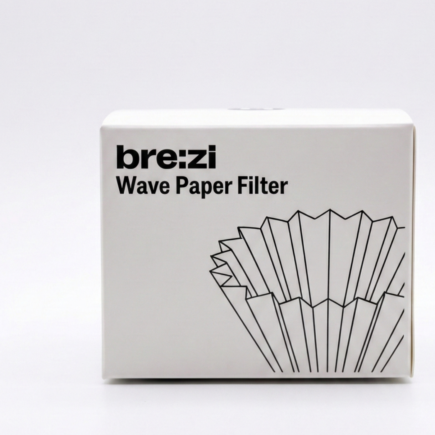 Brezi Wave Paper Filters – 155(50 pcs)