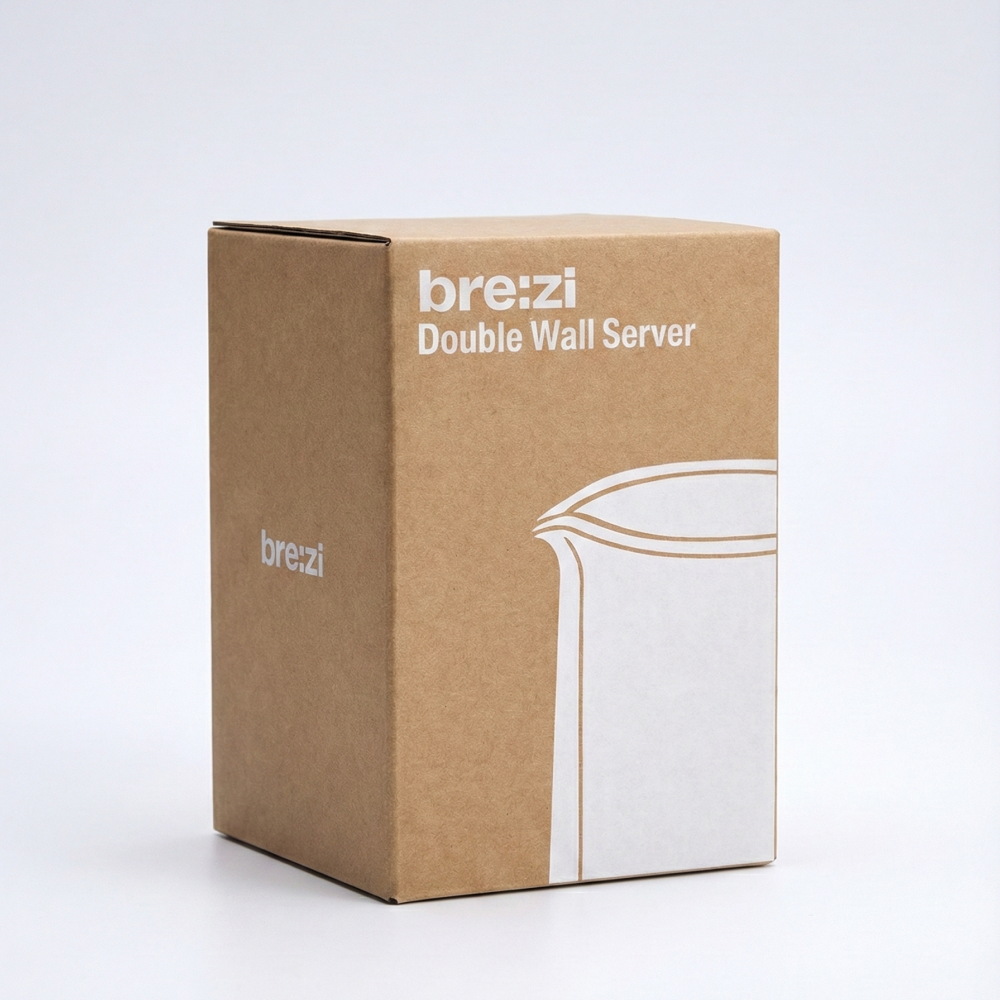 Brezi Double-Walled Glass Carafe 400 ml