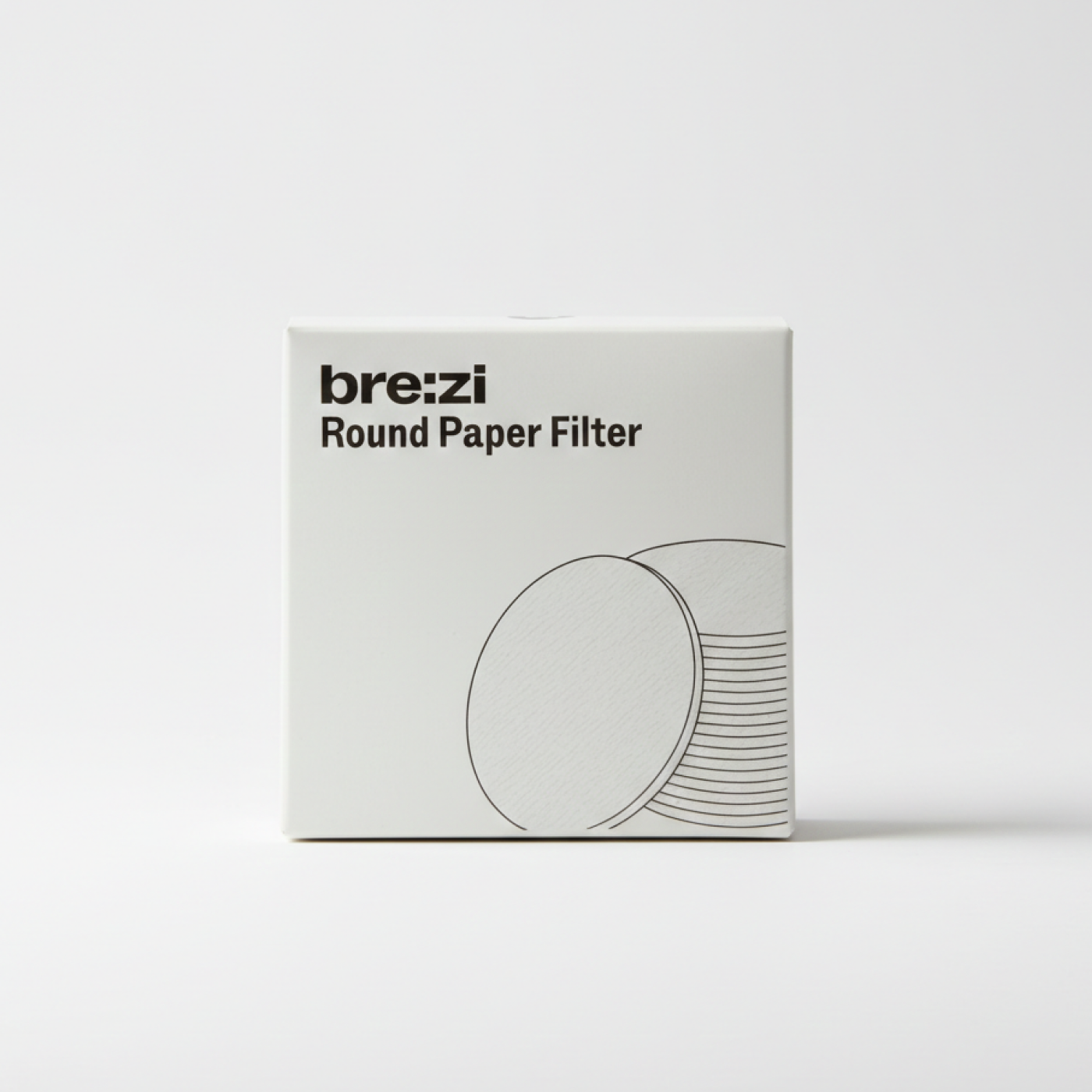 Brezi Round Paper Filters - 68mm(100 pcs)