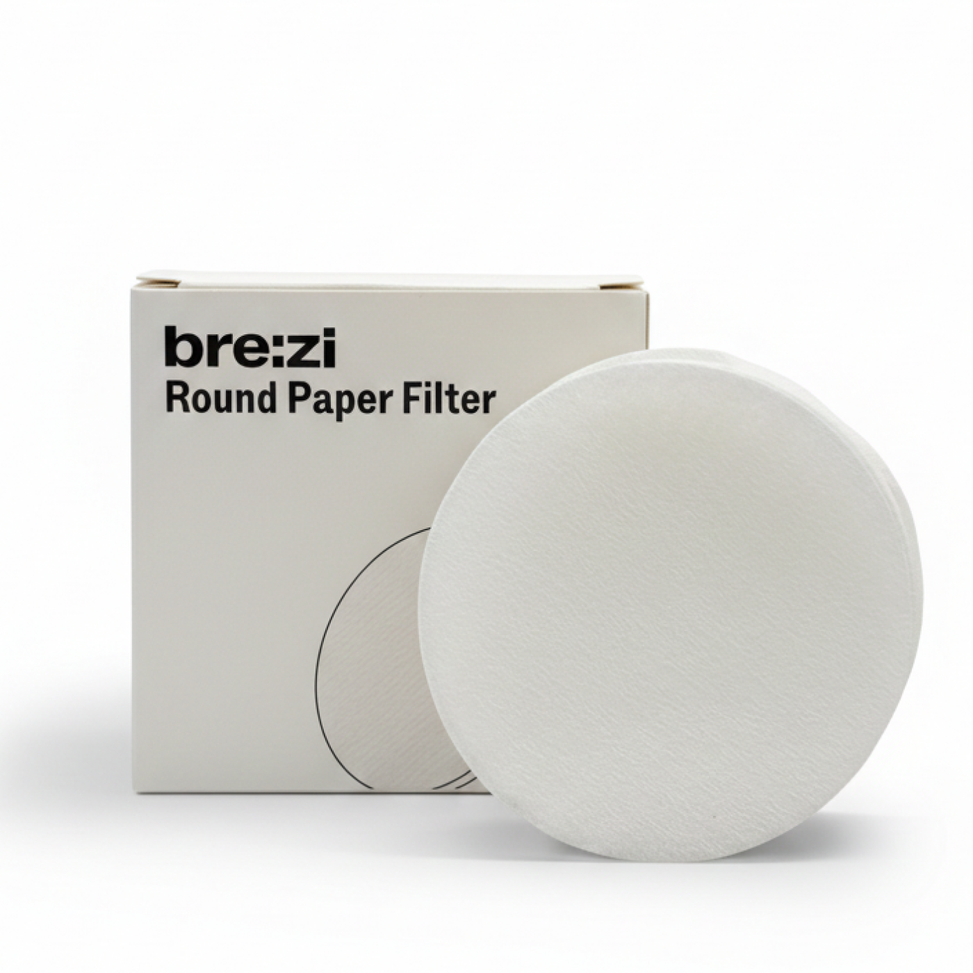 Brezi Round Paper Filters - 68mm(100 pcs)