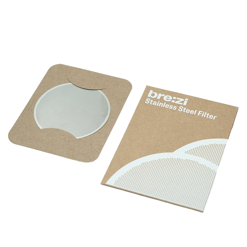 Brezi Stainless Steel Coffee Filters (2pcs)
